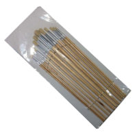 12pce Round Tip Brush Set