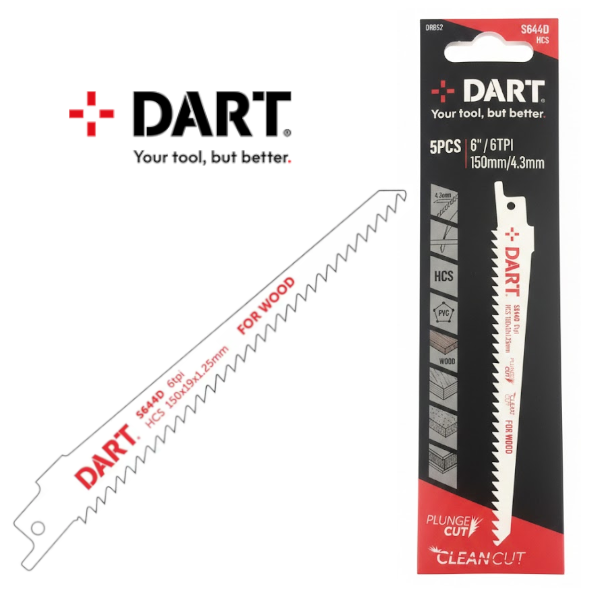 S644D Wood Reciprocating Saw Blades