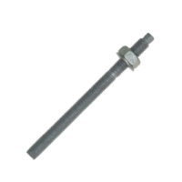 Galvanised Resin Anchor Stud, Nut & Washer