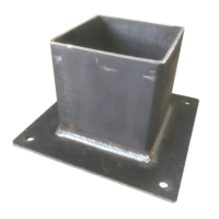 Heavy Duty Self-Colour Post Shoe - Type 4