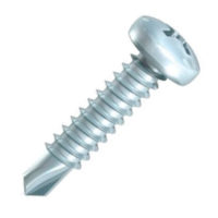 Pan Head Self-Drill Screw Zinc (Box of 1000)