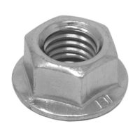 BZP Serrated Flange Nut