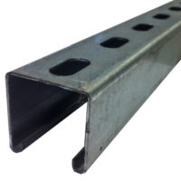 Slotted Channel 41x41 PG 1.5 Light 3m
