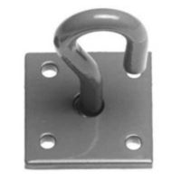 50mm Hook on Plate - Hot Dipped Galvanised