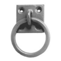 50mm Ring on Plate - Hot Dipped Galvanised