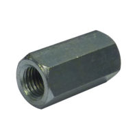 Zinc Plated Threaded Rod Connector (Hex)