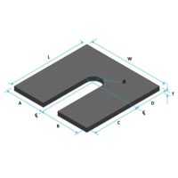 Square horseshoe