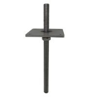 Stainless Steel Adjustable Post Base (Type 5A) Grout-in
