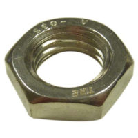 Stainless Steel (316-A4) Half (Lock) Nut