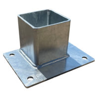 Heavy Duty Galvanised Post Shoe (Type 4C)