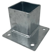 Heavy Duty Galvanised Post Shoe - Type 4D