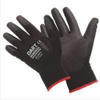 Black PU Glove