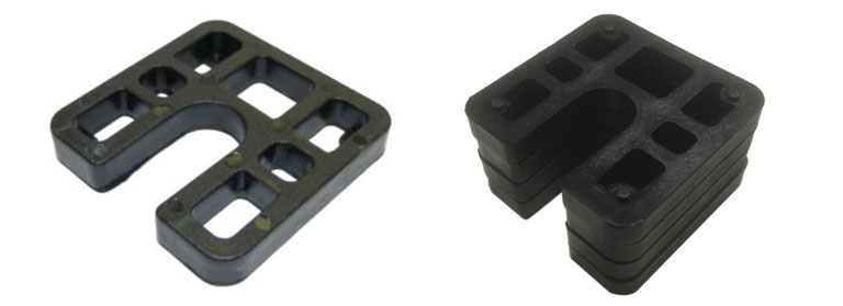 Plastic Hi-Load Square Horseshoe Packer