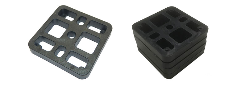 Plastic Hi-Load Square Packer 70mm x 70mm x 10mm