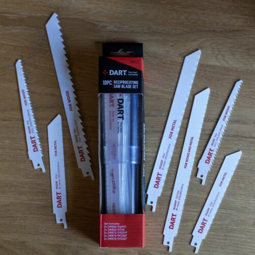 Dart 10 Piece Reciprocating Blade Set - Image 2