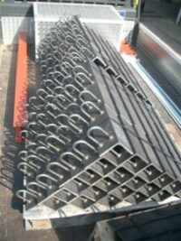 Cast-in staircase brackets