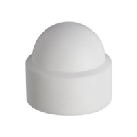 Hex Dome Cap - White