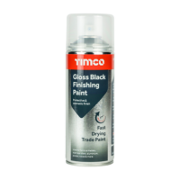 Finishing Paint - Gloss - Black - 380ml