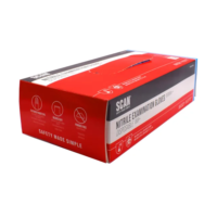 Blue Nitrile Disposable Gloves Large (Box of 100)