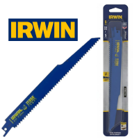 Irwin Metal & Wood Demolition Recip. Blade 225mm 6 TPI - 5 Pack