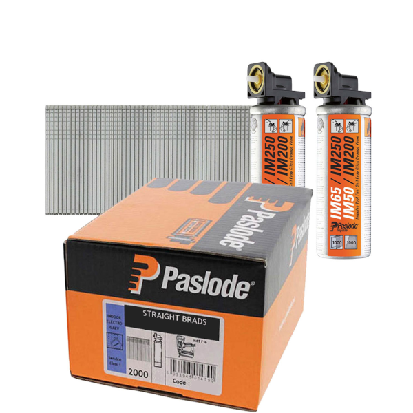 Paslode 16g Straight Galv Brad