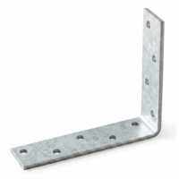 150mm x 150mm Pre-Galv Light Duty Angle Bracket